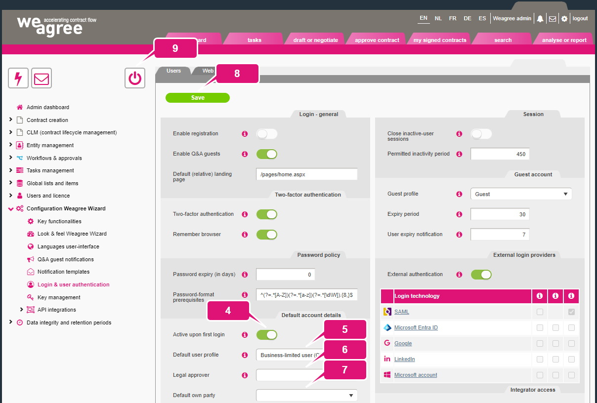 kb contract lifecycle management api integrations microsoft entra id 8 Microsoft Entra ID integration