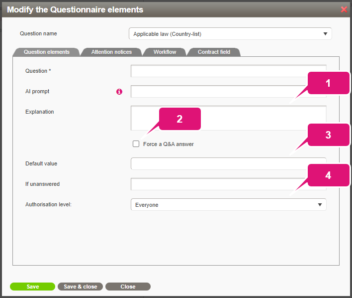 kb contract lifecycle management ca country fields 4 country field