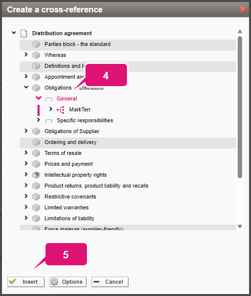 Cross-references (all aspects) kb contract lifecycle management ca cross references 2 cross-references