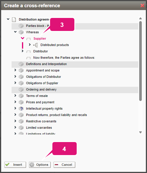 kb contract lifecycle management ca cross references 4 cross-references