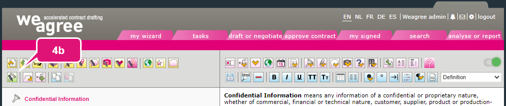 Defined terms and definitions in Weagree kb contract lifecycle management ca defined terms and definitions 5 definitions