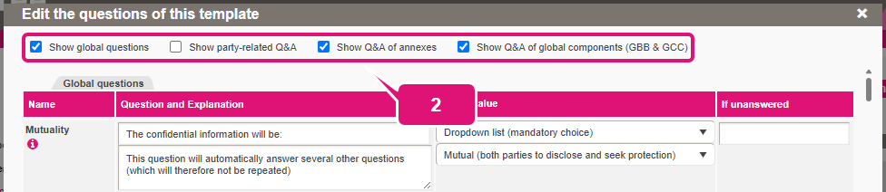 Optimising your Q&A (questionnaire-level modifications) kb contract lifecycle management ca optimising your qa 2 Q&A