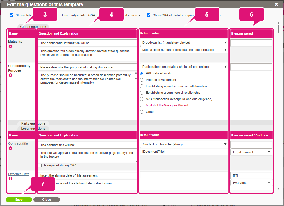 Optimising your Q&A (questionnaire-level modifications) kb contract lifecycle management ca optimising your qa 3 Q&A