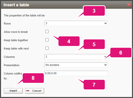 Tables kb contract lifecycle management ca tables 2 tables