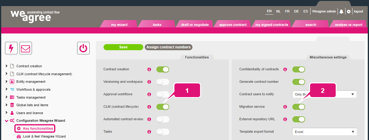 Getting started with Weagree's CLM kb contract lifecycle management introduction 1 CLM