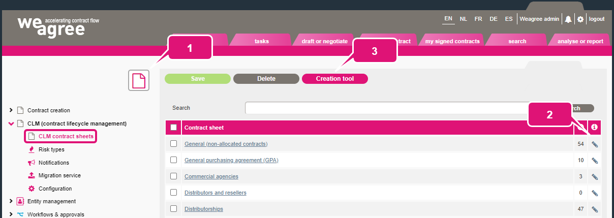 Getting started with Weagree's CLM kb contract lifecycle management introduction 3 CLM