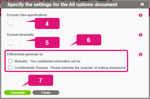 Comparing original versions and all-options documents kb contract lifecycle management template testing comparing originals and all options 5 all-options document