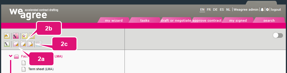 Creating a new project template kb contract lifecycle management creating new project template 2 new project template
