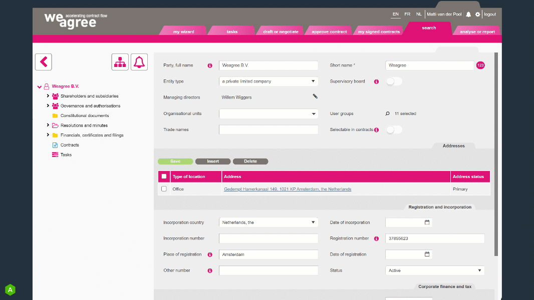 Web GIF showcasing how to configure these notifications 16x9 25 10 2023 Legal entity management