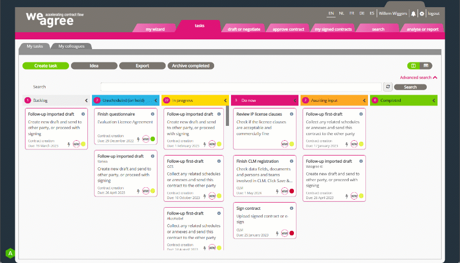 Weagree Font switch Tasks and Questionnaire 900
