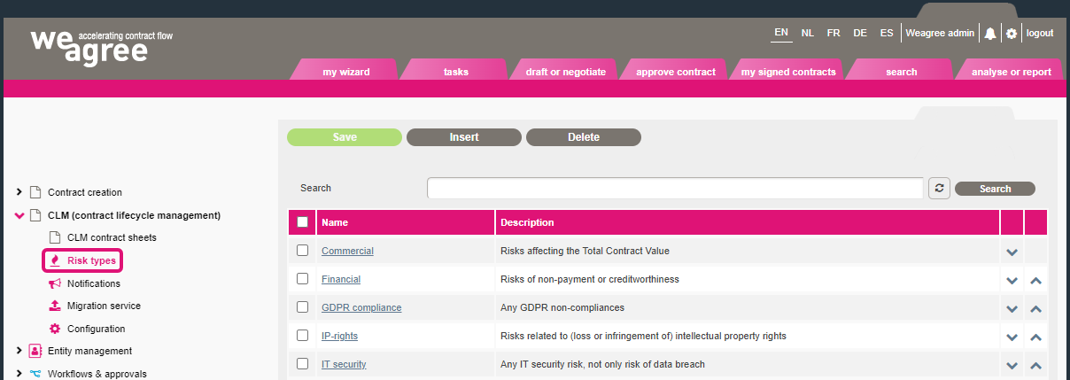 Getting started with Weagree's CLM kb contract lifecycle management introduction 5 CLM