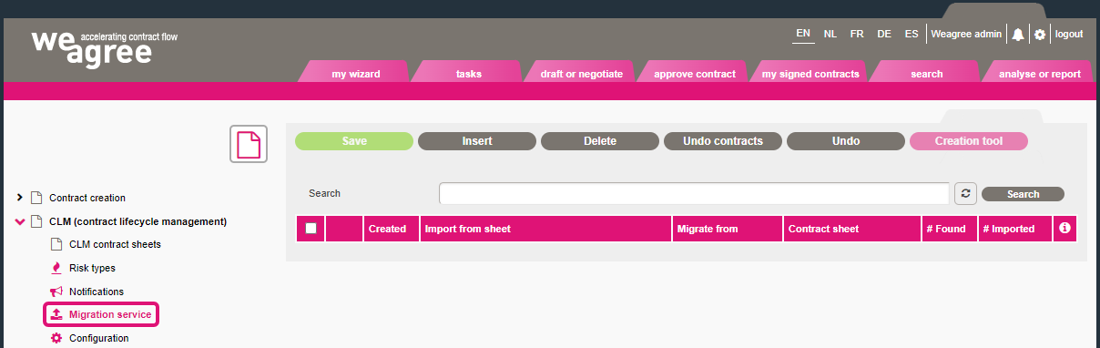 Getting started with Weagree's CLM kb contract lifecycle management introduction 7 CLM