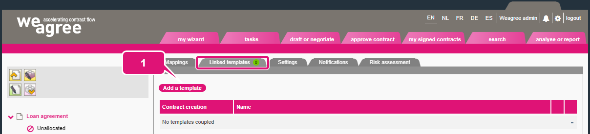 kb contract lifecycle management linked template 1 linking a clm contract sheet