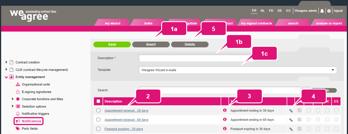 kb contract lifecycle management entity management notifications 1 Reporting and monitoring contracts