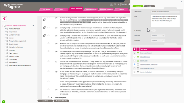 AI tasks extraction 03 Converted tasks Weagree copilot