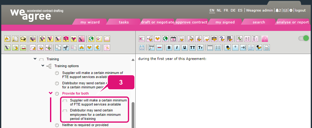 kb contract lifecycle management ca choice fields 10 choice field