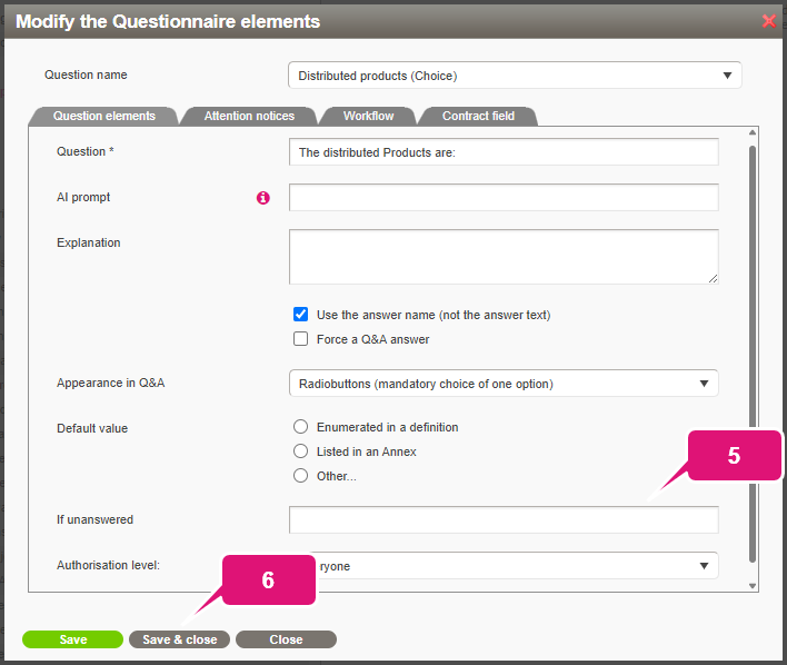 kb contract lifecycle management ca choice fields 14 choice field