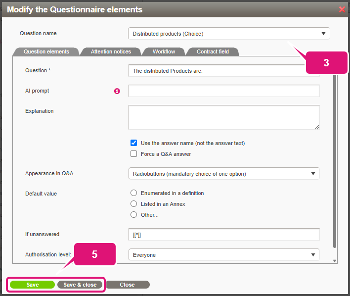 kb contract lifecycle management ca choice fields 18 choice field