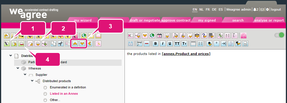 kb contract lifecycle management ca choice fields 4 choice field